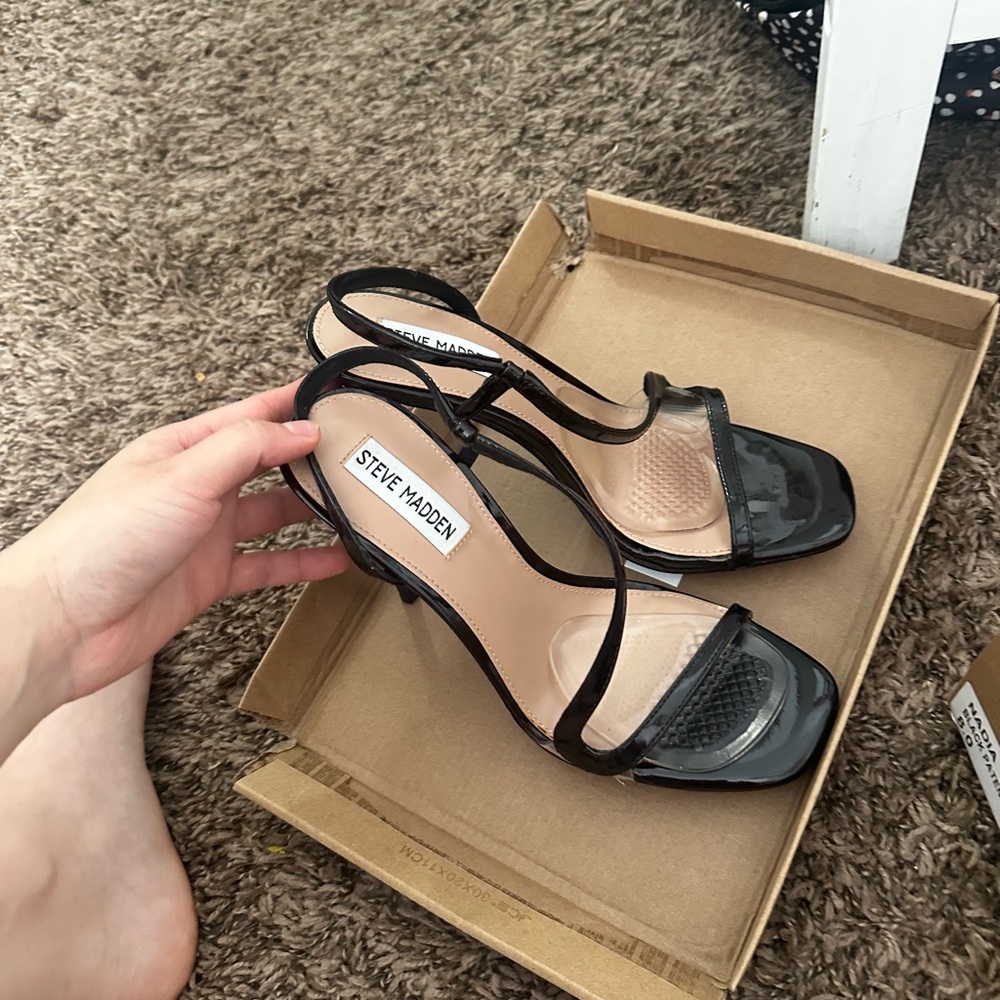 Steve Madden Black Heels